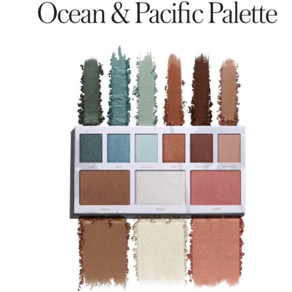Beautycounter Ocean and Pacific Pallet